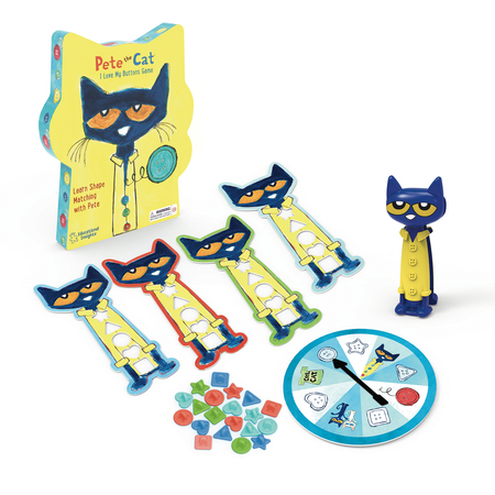 EDUCATIONAL INSIGHTS Pete the Cat I Love My Buttons Game 3419